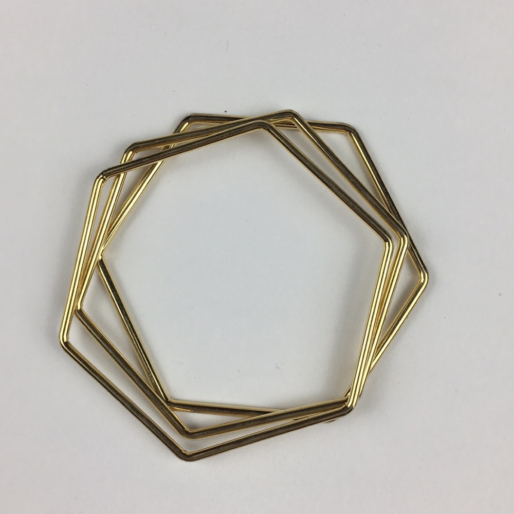 Banana Republic Hexagonal Bangles